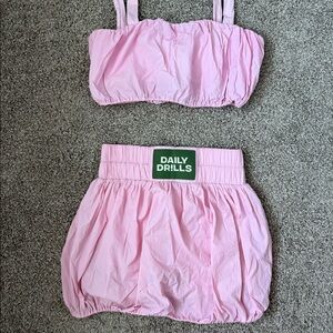 Daily Drills Bounce Set in Pink Size Small
